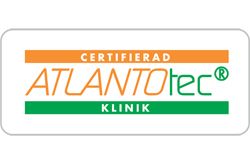 certifierat Atlantotec klinik